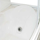 Ariel Bath Sliding Door Steam Shower with Bath Tub with Left Side Configuration 4