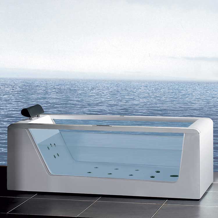 Ariel Bath Platinum 59" x 25.6" Whirlpool Bathtub