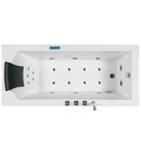 Ariel Bath Platinum 70" x 25" Whirlpool Bathtub 2